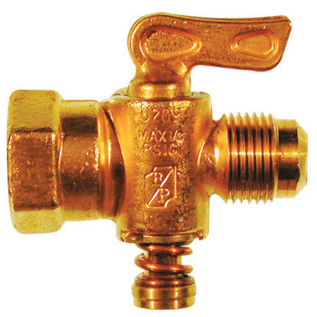 JMF FLARE VALVE BRS 1/2X1/2"" 4181822